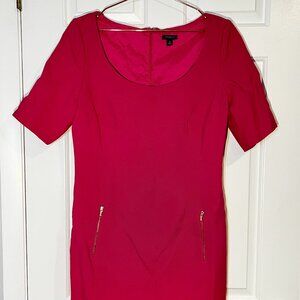 Ann Taylor hot pink dress